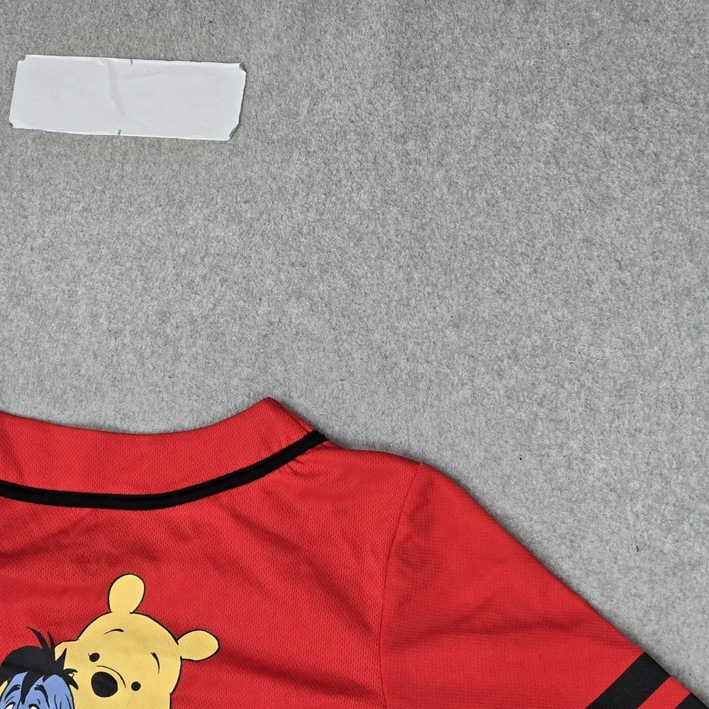 Disney Winnie The Pooh Junior Jersey XL Red Graphic Winnie The Baseball